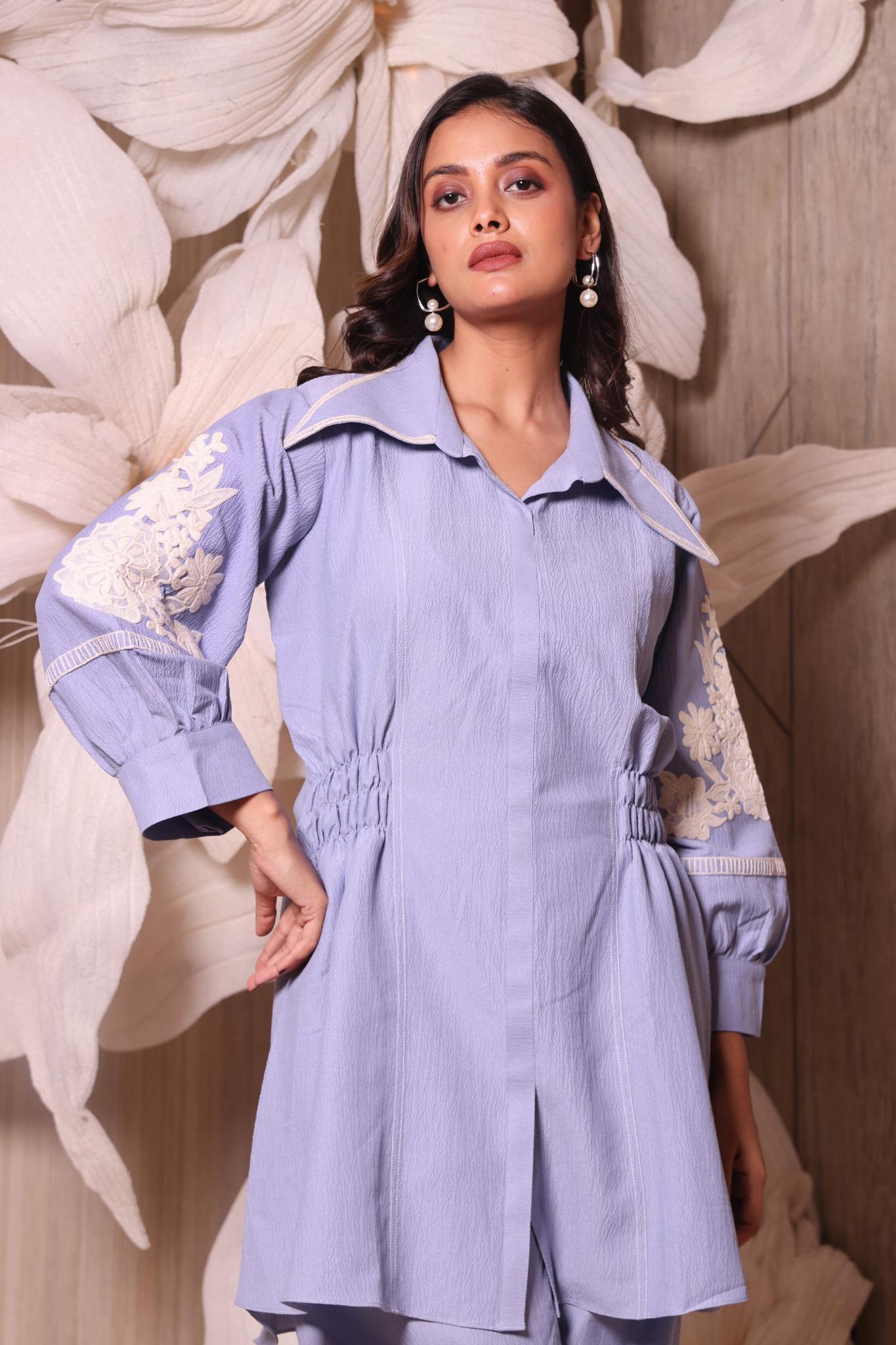 Double Georgette Imported Co-ord Set