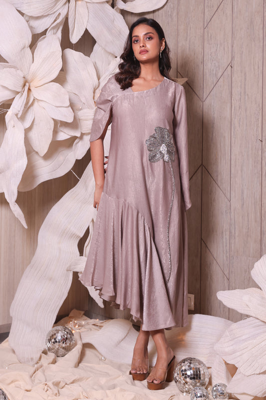 Ruffle Sanwa Stead Indo Western Dress