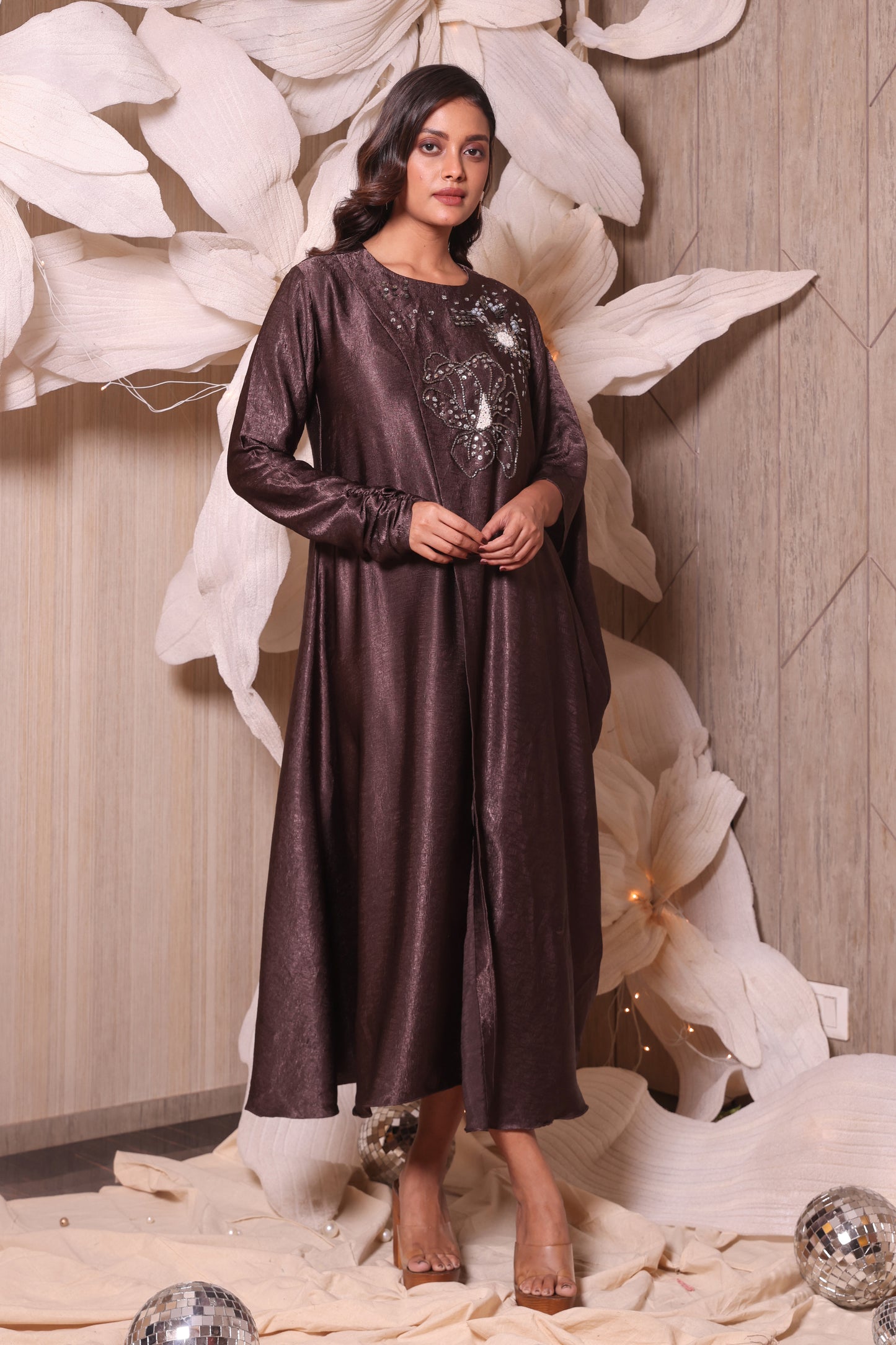 Sanwa Swead Kaftan Indo-Western Dress